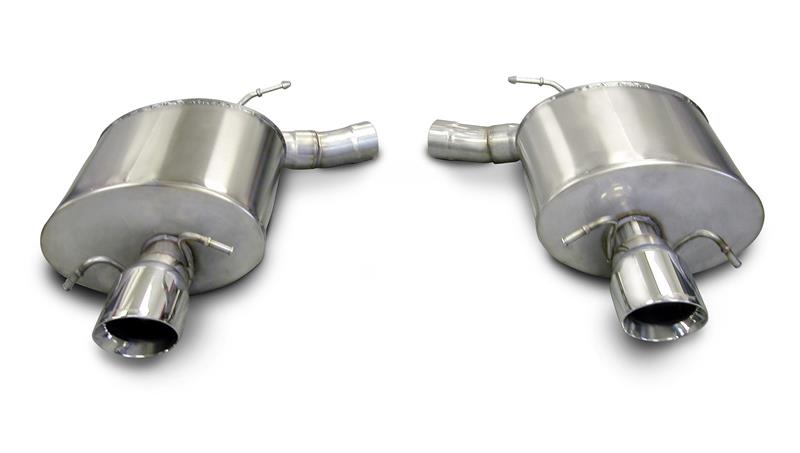 Cadillac CTS Performance Exhaust - CORSA Performance - Touring Axle-Back Dual Rear Exit - Polished - `09-`14